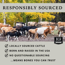 Load image into Gallery viewer, All Natural Single Ingredient Beef Marrow Bones - 10 Pack for Aggressive Chewers