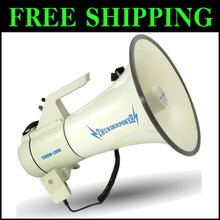 Load image into Gallery viewer, Powerful 2000-Yard 45W Megaphone with Aux Input &amp; Dual Modes - Portable Design