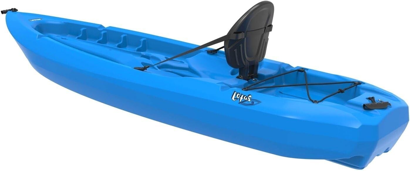 Durable HDPE Sit-On-Top Kayak - Easy Transport with Paddle & Quick-Release Seat