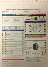 Load image into Gallery viewer, 250 Carbonless Multi-Point Inspection Forms - Ideal for Vehicle Service Centers