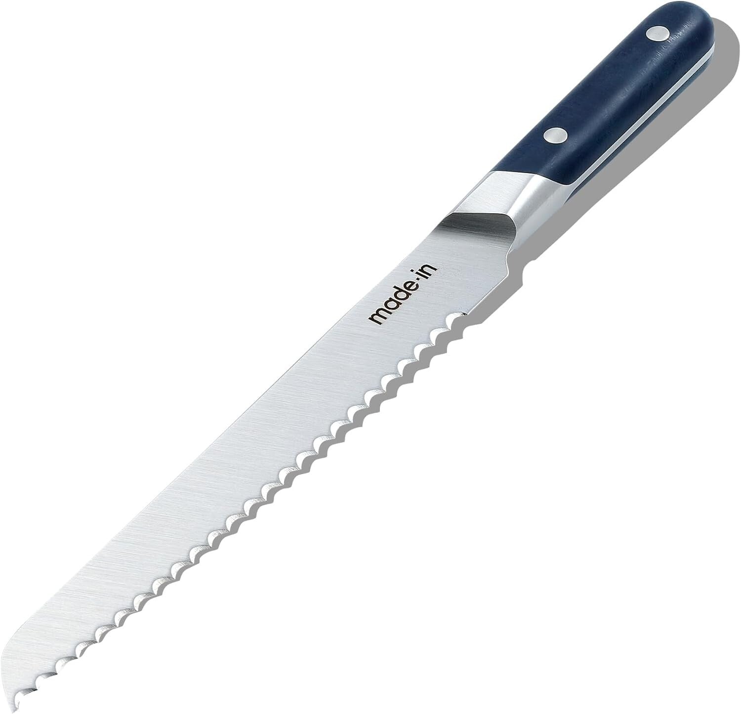 Ergonomic 9-Inch Bread Knife with Serrated Edge - Crafted for Precision Slicing