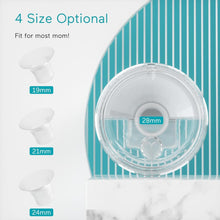 Load image into Gallery viewer, P10 Electric Breast Pump 338mmHg Suction - 9 Levels &amp; Flange Sizes 19-28mm