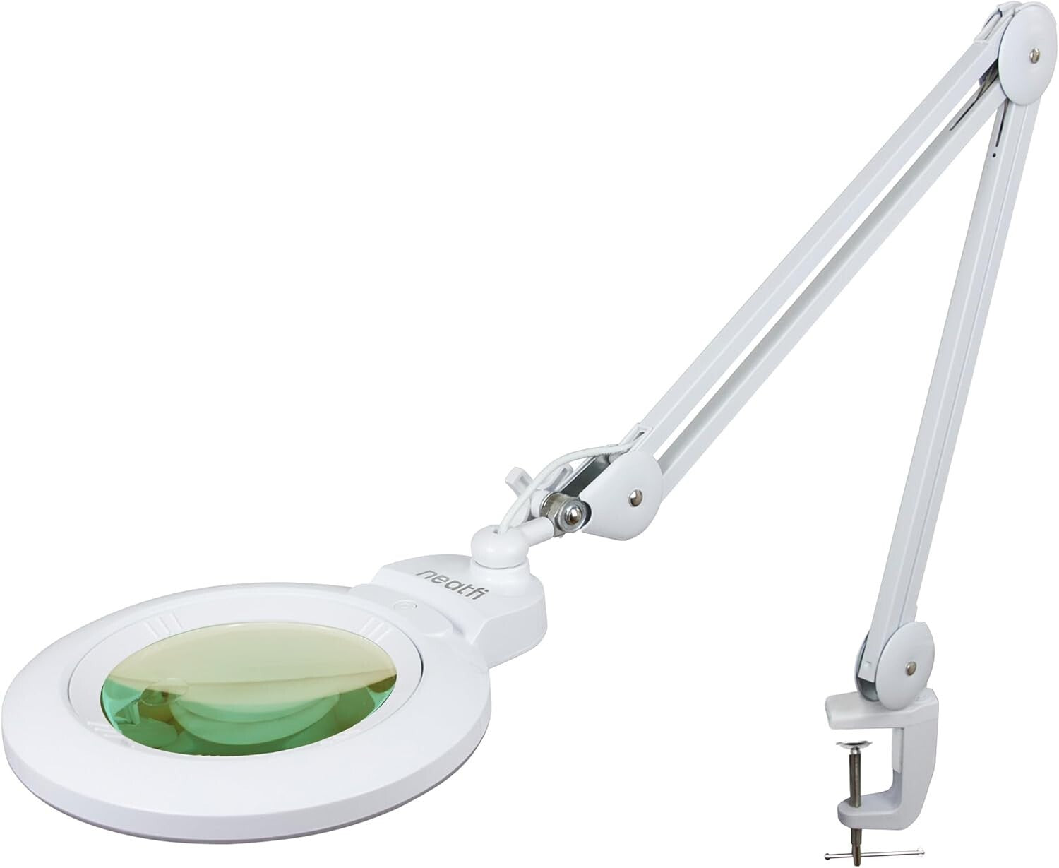 XL Dimmable LED Magnifying Lamp with 7-Inch Lens and Dual 5D/20D Magnification