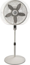 Load image into Gallery viewer, Quiet Indoor Pedestal Fan with Remote Control, Timer &amp; Adjustable Height - 18"