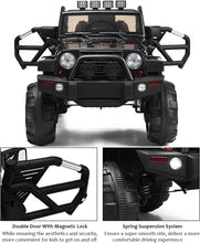 Load image into Gallery viewer, Durable 12V Kids Ride On Truck with Soft Start &amp; Remote Control - For Ages 3-7