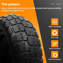 Load image into Gallery viewer, Premium 13" Flat-Free Solid Tire Set for Carts - Hassle-Free, Puncture Resistant