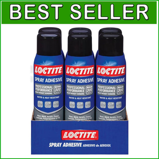 Multi-Surface Heavy-Duty Spray Adhesive - Suitable for Crafts & Repairs, 13.5 Oz