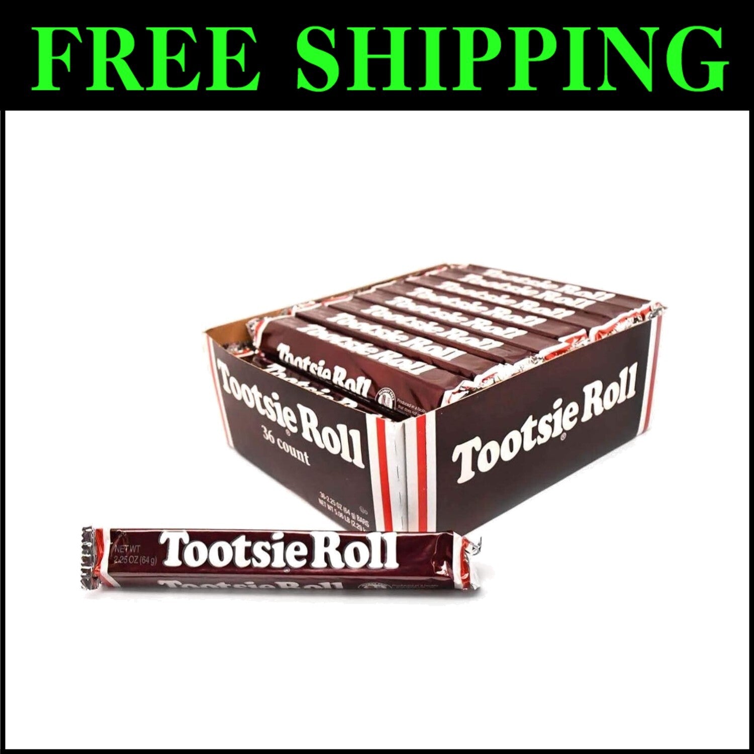 2.25 Ounce Classic Bars - 36 Pack, Perfect for Parties and On-the-Go Snacking