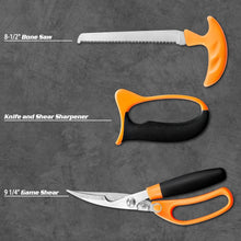 Load image into Gallery viewer, 12-Piece Hunting Knife Set - Portable Field Dressing Kit with Ergonomic Handle