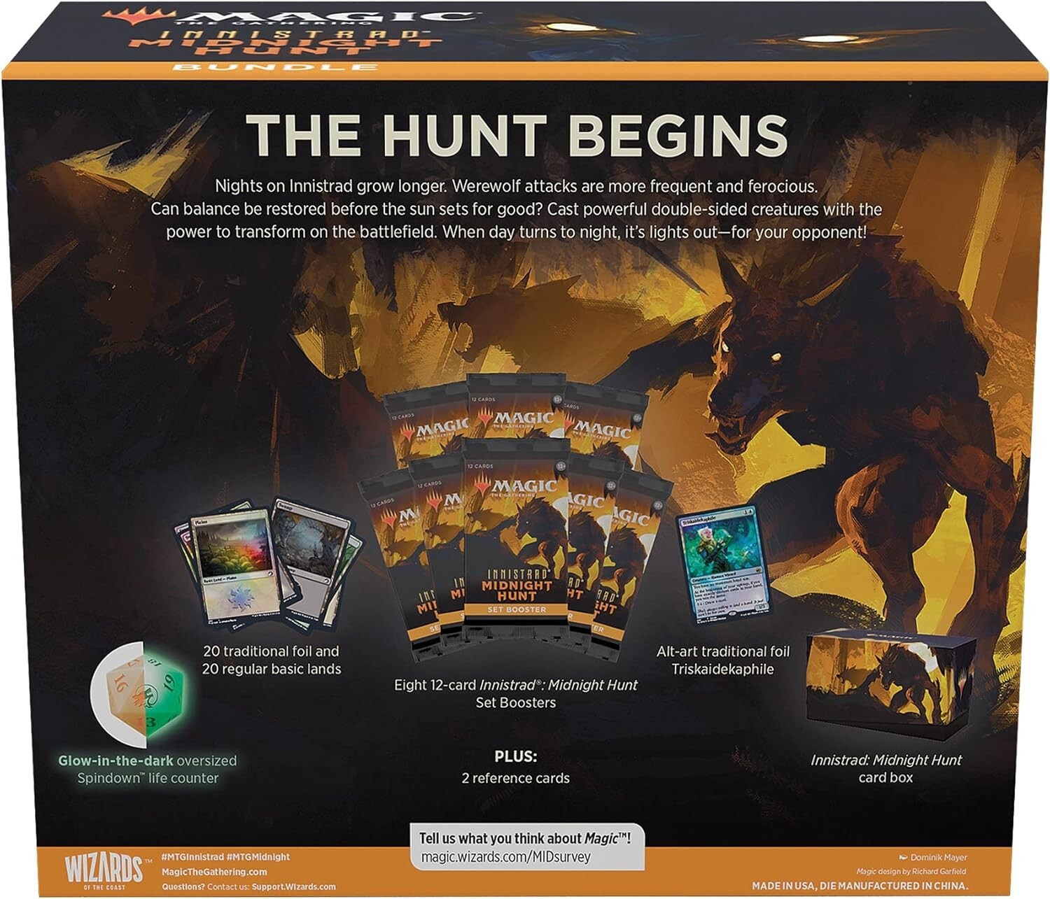 Ultimate Magic: The Gathering Bundle: Midnight Hunt Set Boosters & Accessories