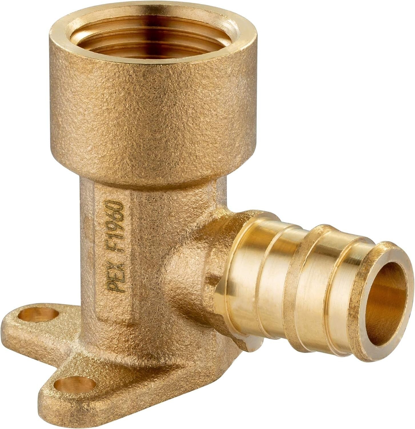 Bulk Brass PEX A Elbow Fittings - 20 Pack 1/2" Drop-Ear Expansion Connectors
