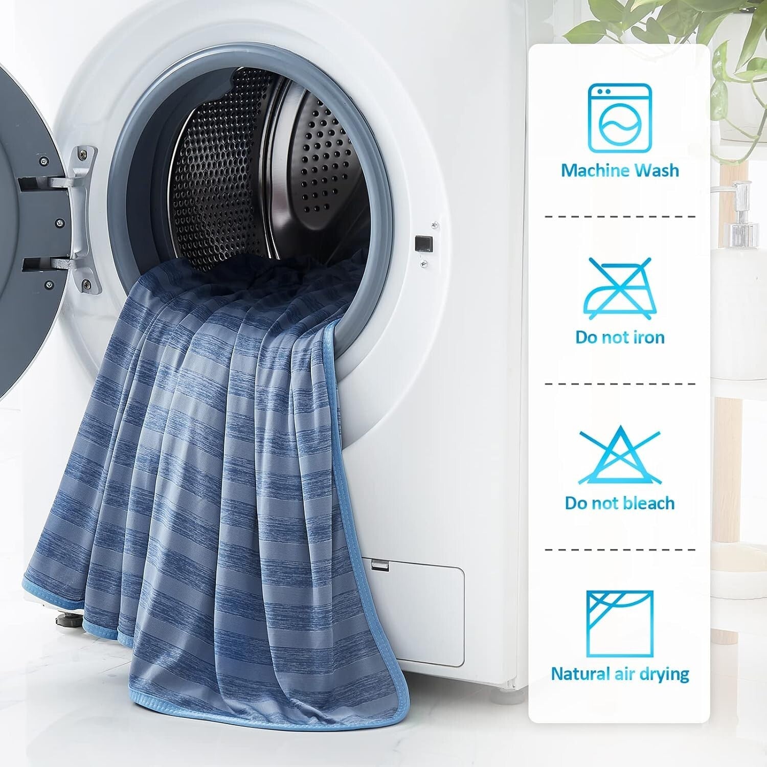 Arc-Chill 90"x90" Cooling Blanket with Uplifting Breathability for Summer