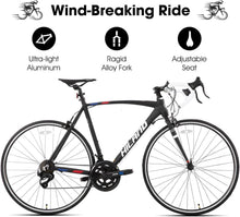 Load image into Gallery viewer, High-Performance 700C HILAND Road Bike for Men &amp; Women - Lightweight Aluminum