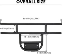 Load image into Gallery viewer, Sleek Matte Black Brush Guard for Club Car DS - Durable Steel Front Bumper