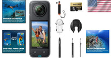 Load image into Gallery viewer, X4 360 Action Camera - 8K Resolution, Rugged Build, and AI Stabilization