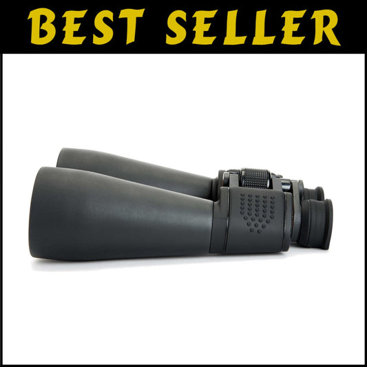 25x70 Binoculars with BaK-4 Prism Glass, Water-Resistant Case & Tripod Adapter