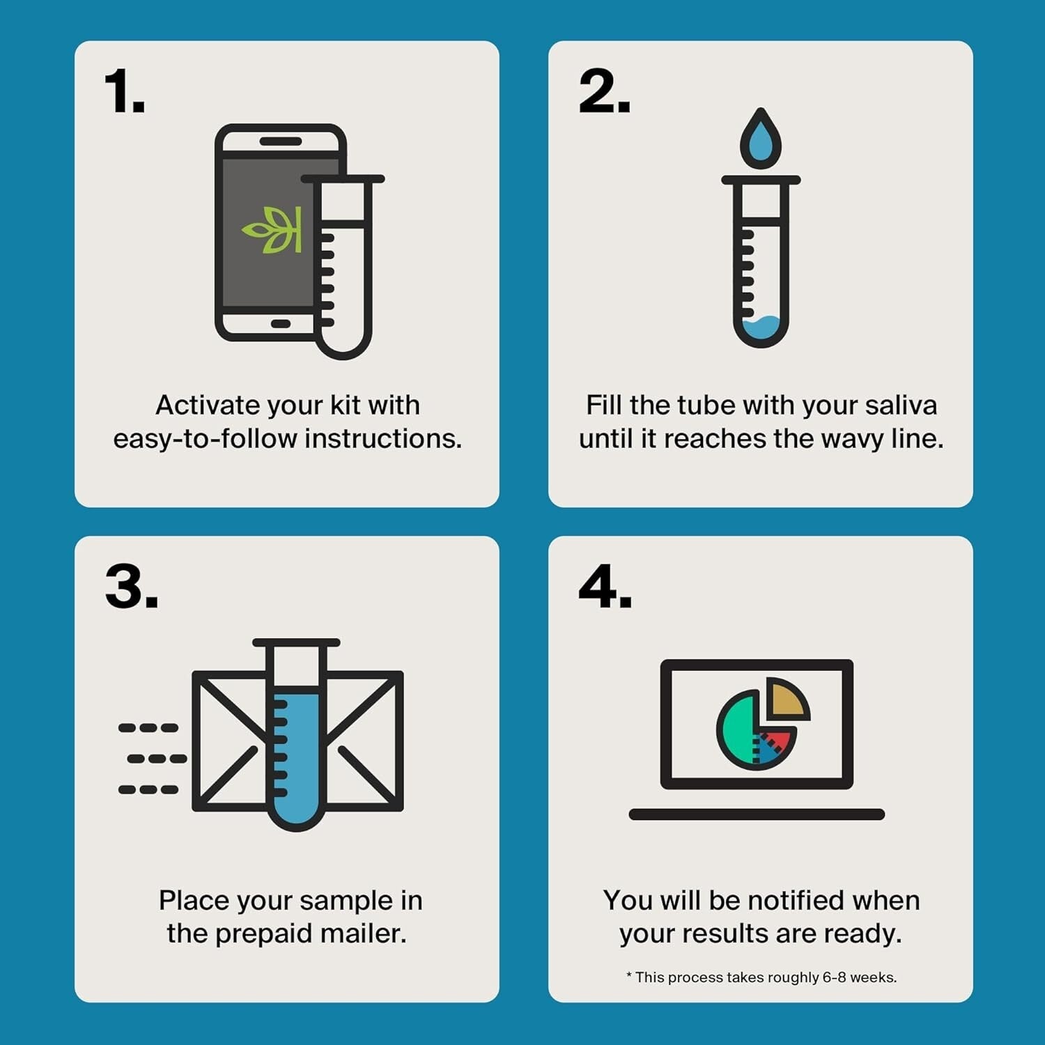 Interactive DNA Ethnicity Test Kit: Explore Ancestry & Family Trees Effortlessly