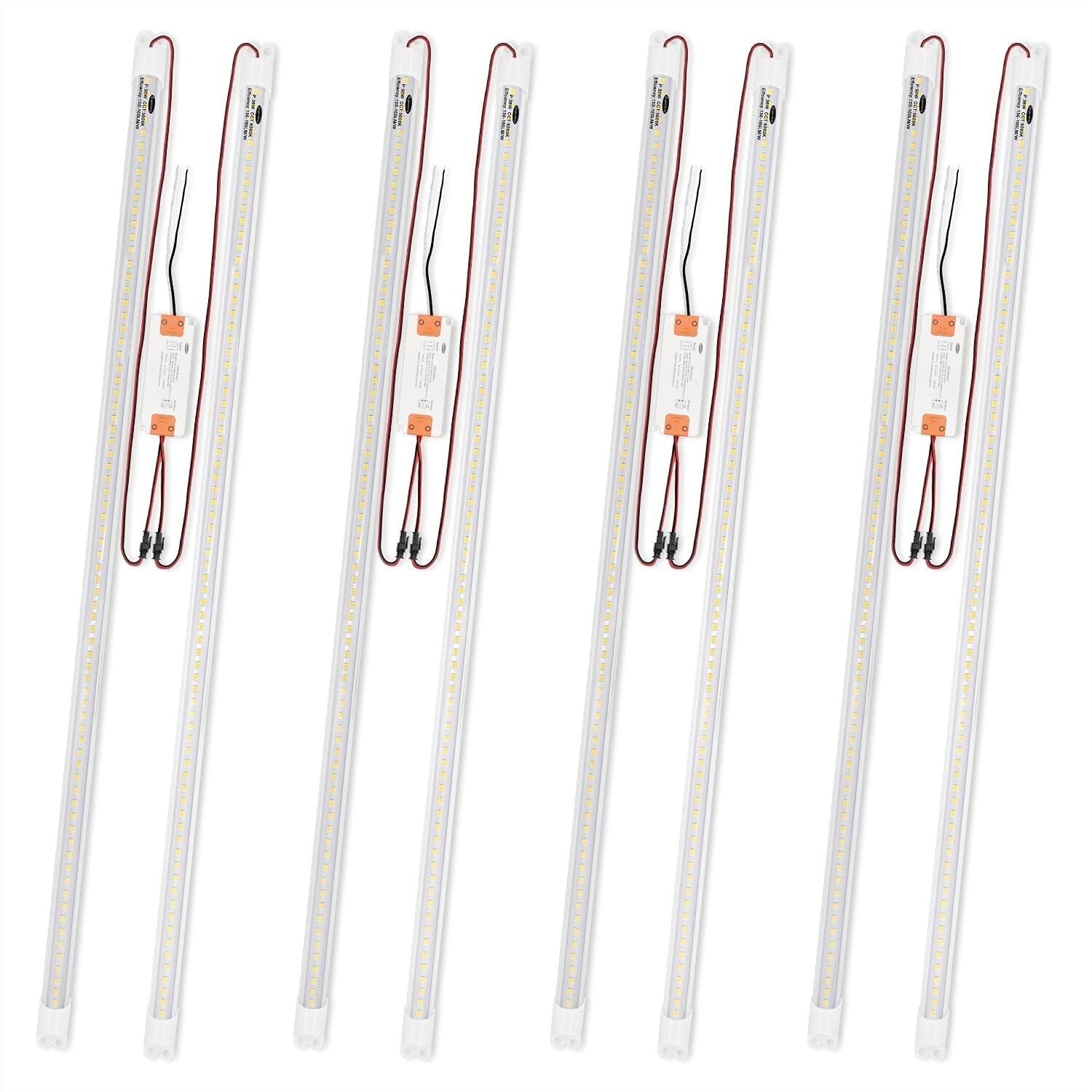 Energy Efficient! 4FT LED Retrofit Kit 36W Magnetic Mount - 5400 Lumens