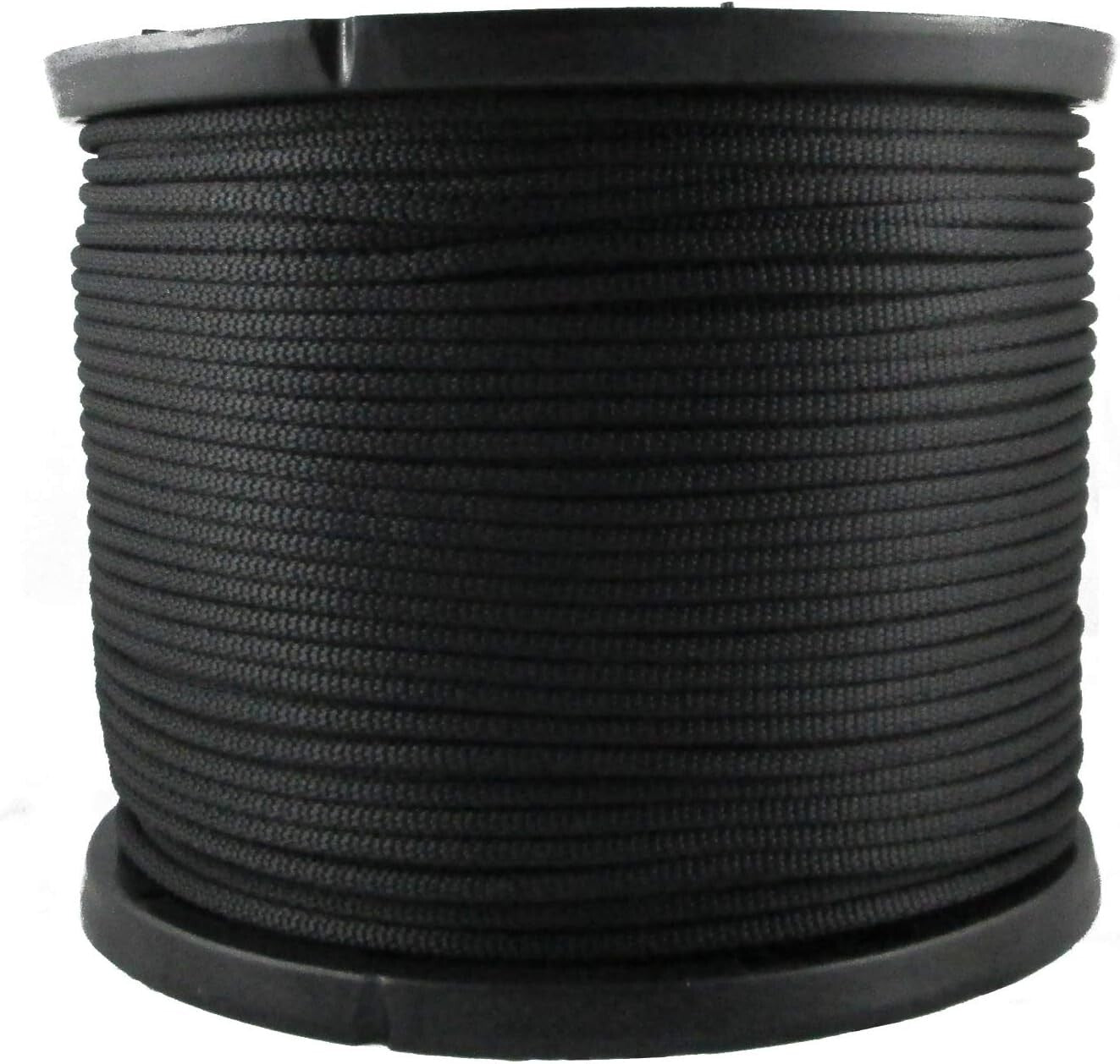 Durable 500ft 1/4" Black Polyester Rope - Perfect for Outdoor & Indoor Use