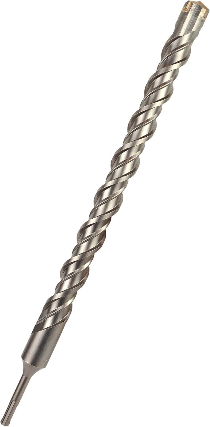 Carbide Tipped SDS Plus Drill Bit - 1-1/4" x 18" for Masonry Applications