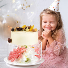 Load image into Gallery viewer, Versatile 3-Tier Acrylic Cake Stands with LED Lights for Celebratory Displays