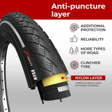 Load image into Gallery viewer, 700x38c Foldable Bike Tires - Antipuncture Protection for Enhanced Performance