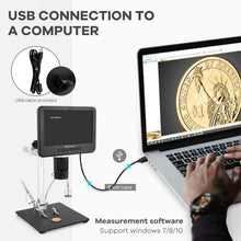 Load image into Gallery viewer, All-Purpose 2000x Microscope Kit with HD Video &amp; LCD Display for Home &amp; School