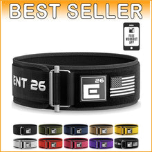 Load image into Gallery viewer, Self-Locking Weightlifting Belt for Enhanced Performance - X-Large Nylon Support