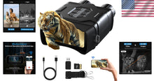 Load image into Gallery viewer, 4K UHD Night Vision Goggles with 10X Zoom &amp; 984ft Range - Ideal for Outdoors