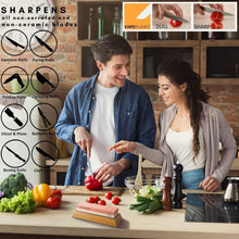 Load image into Gallery viewer, Compact Knife Sharpener Set - 400/1000 &amp; 3000/8000 Grit with Non-Slip Bases