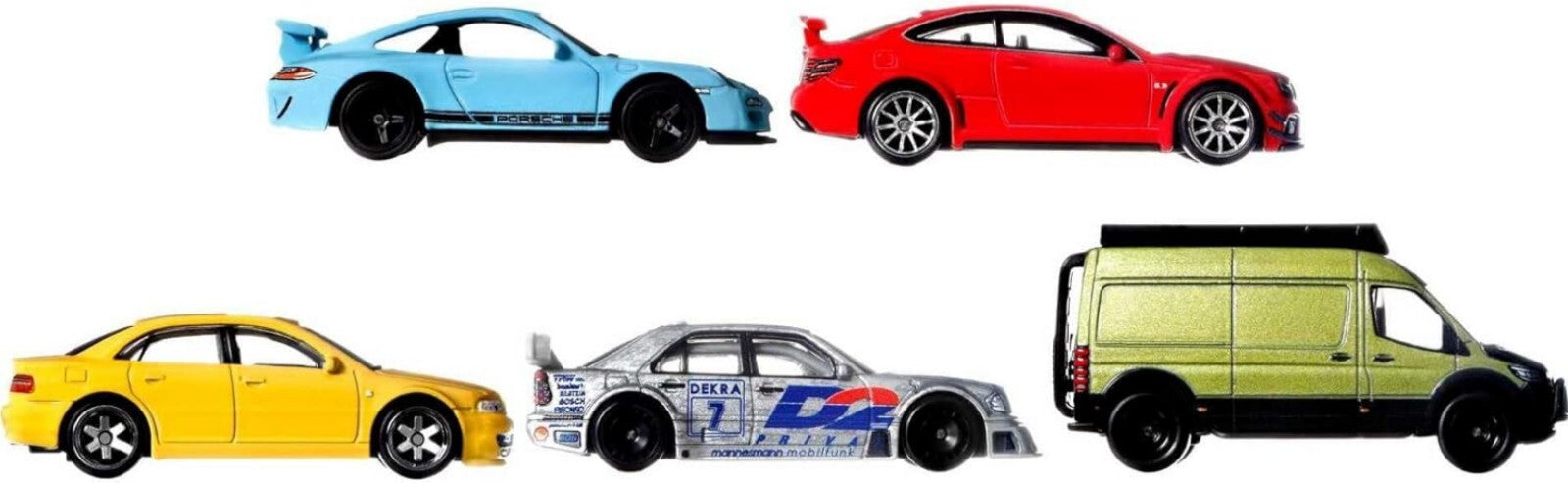 Limited Edition 5-Pack of German Die-Cast Vehicles - Adult Collector's Set