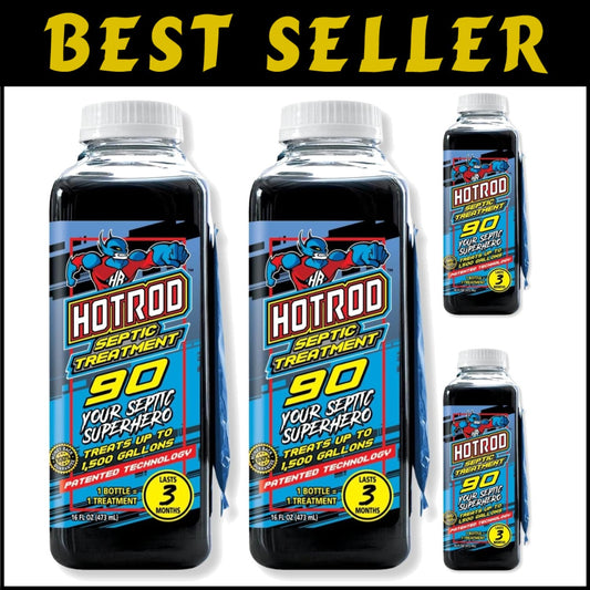 Cost-Effective Liquid Septic Treatment – 12 Month Supply for Odor-Free Systems