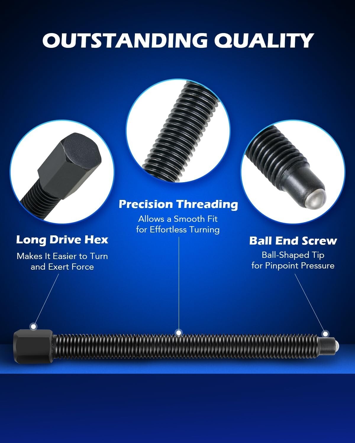 Versatile Pinion Wheel Bearing Separator Tool Kit with Compact Storage Case