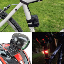 Load image into Gallery viewer, Ultimate Rechargeable 1200 Lumen Bike Light Set with Diffuser and Taillight