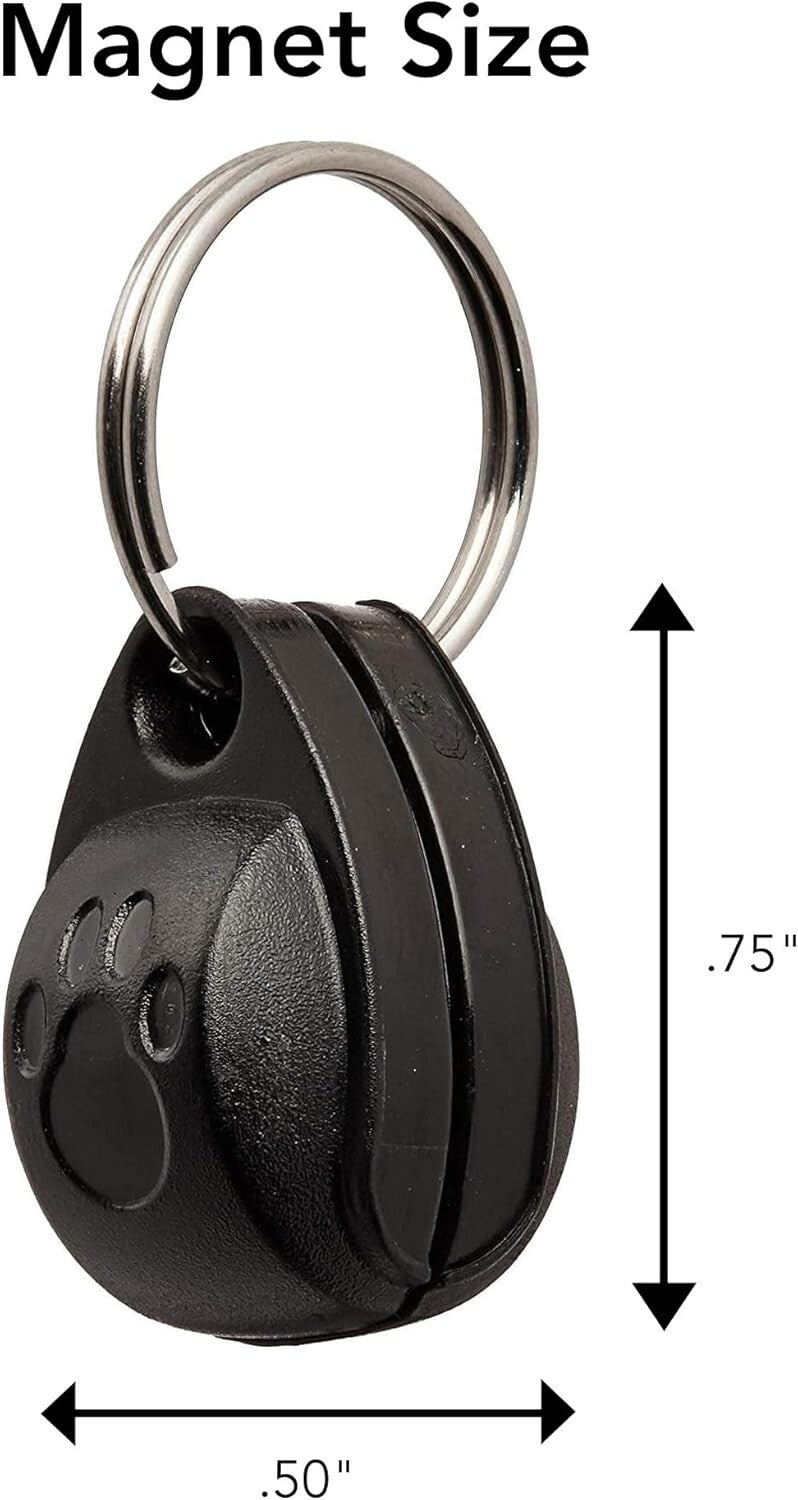 Electromagnetic 4-Way-Locking Cat Flap - Secure Access for Your Feline Friend