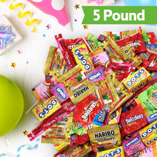 Load image into Gallery viewer, Assorted Candies in 5-Pound Pack - Individually Wrapped for Gatherings &amp; Events