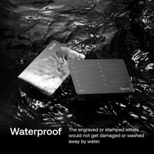 Load image into Gallery viewer, Ultimate XSEED Plus Crypto Seed Storage - Lightweight &amp; Water-Resistant Plates
