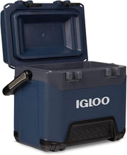 Load image into Gallery viewer, Rugged Blue 25QT Hard Cooler - Durable Insulation for Camping &amp; Outdoor Fun