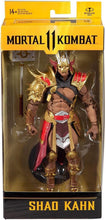 Load image into Gallery viewer, Collectible 7-Inch Shao Kahn Figure - Mortal Kombat Action Hero with Hammer
