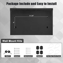 Load image into Gallery viewer, Contemporary Secure Wall Mount Mailbox - Large Capacity with Key Access