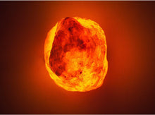 Load image into Gallery viewer, Himalayan Salt Lamp 10-12 Inch with Dimmable Switch &amp; Wooden Base - 100% Natural