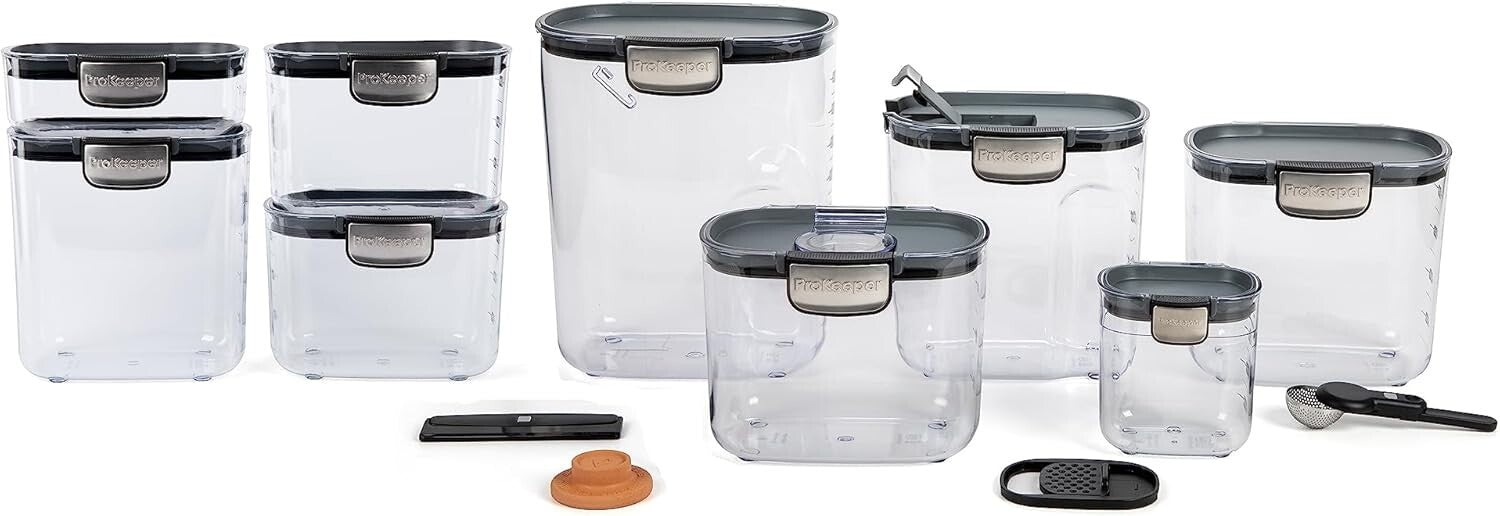 13-Piece Airtight Food Storage Container Set for Ultimate Kitchen Organization