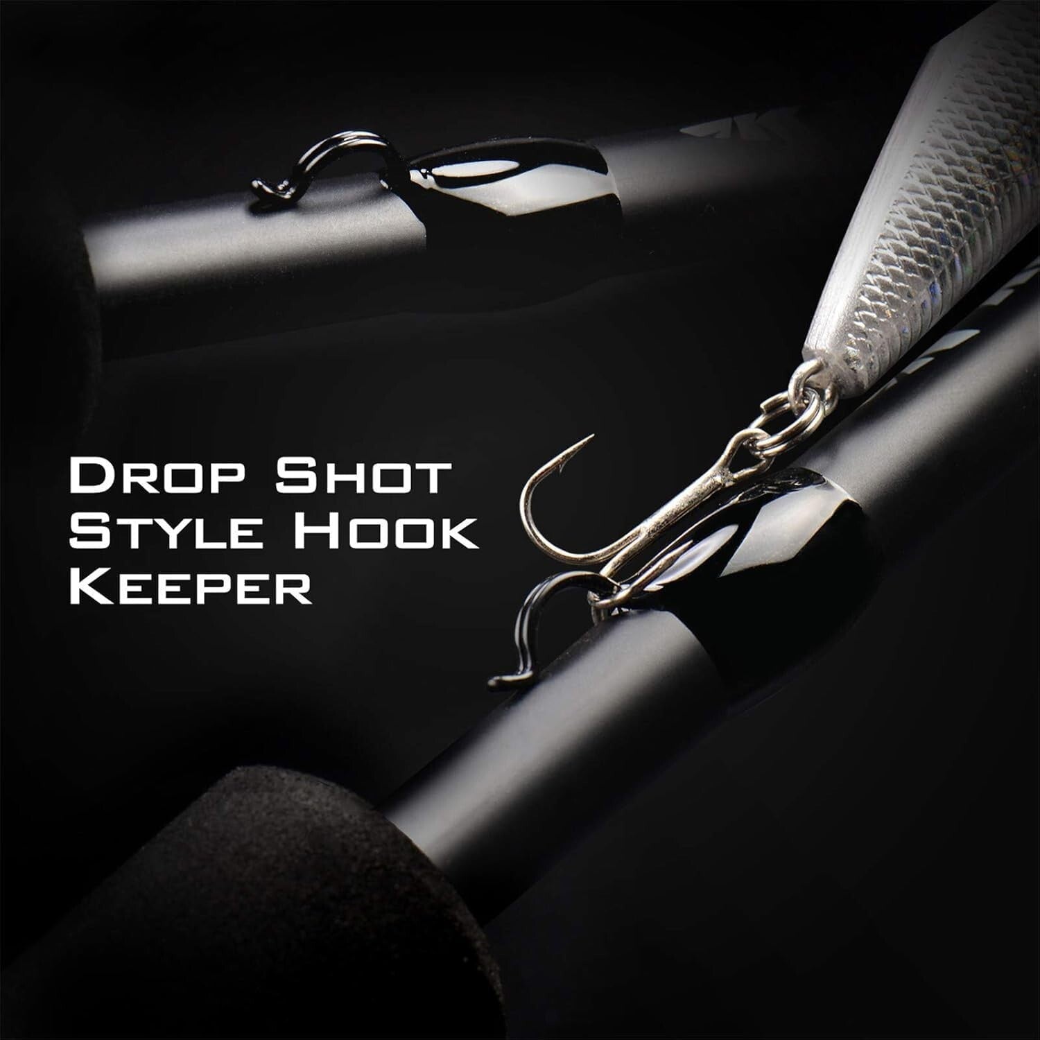 Premium Crixus 7' Baitcasting Fishing Combo with IM6 Graphite and Durable Handle