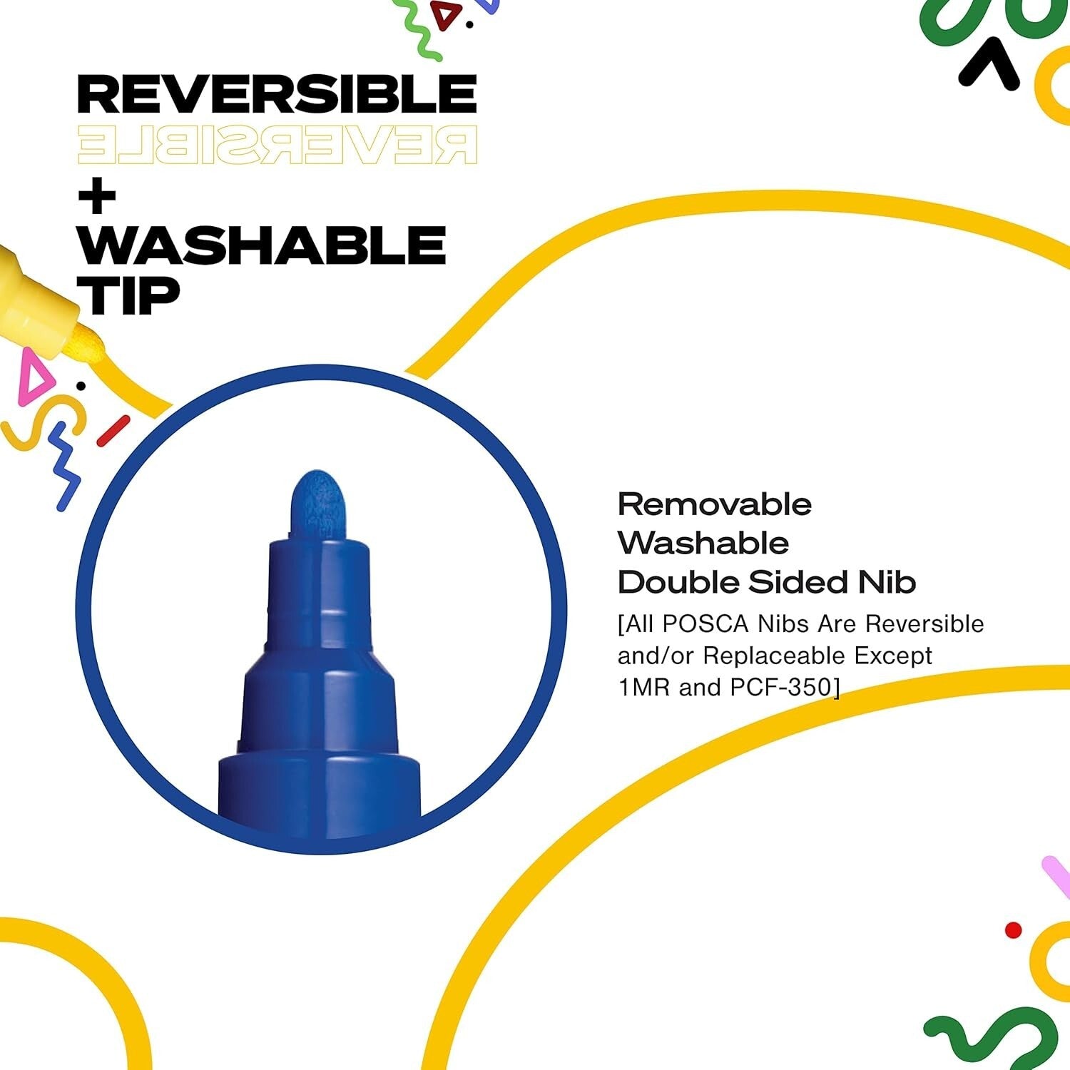 15 Count Uni Paint Markers with Bold Tips – Perfect for Creative Expression