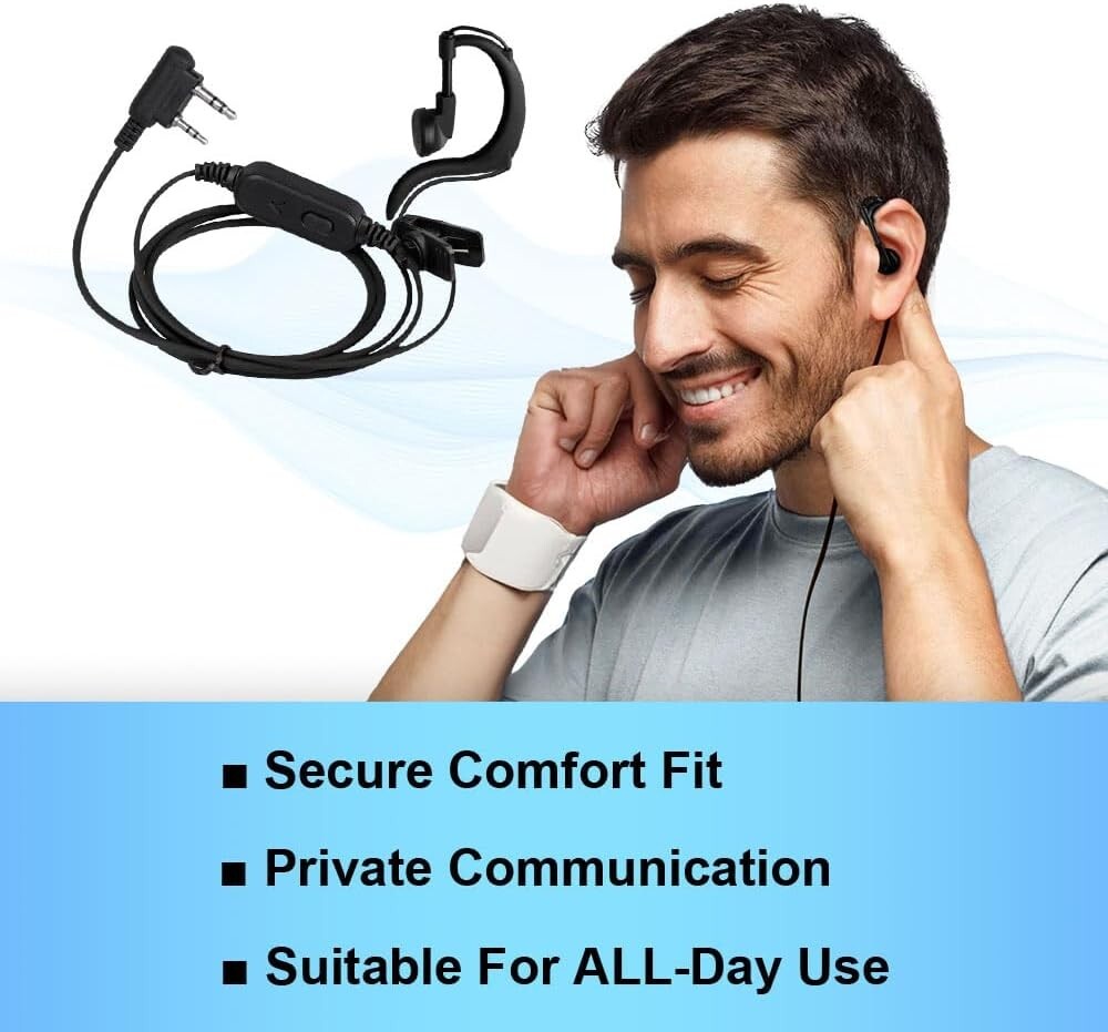 Beginner-Friendly UV-5R Ham Radio 2 Pack - USB Charging and Flashlight Included