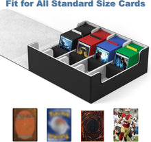 Load image into Gallery viewer, Waterproof Card Deck Case for TCG, MTG with Magnetic Closure, Large Capacity