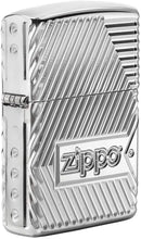 Load image into Gallery viewer, Distinguished Windproof Pocket Lighter - Chrome Finish with Logo Design