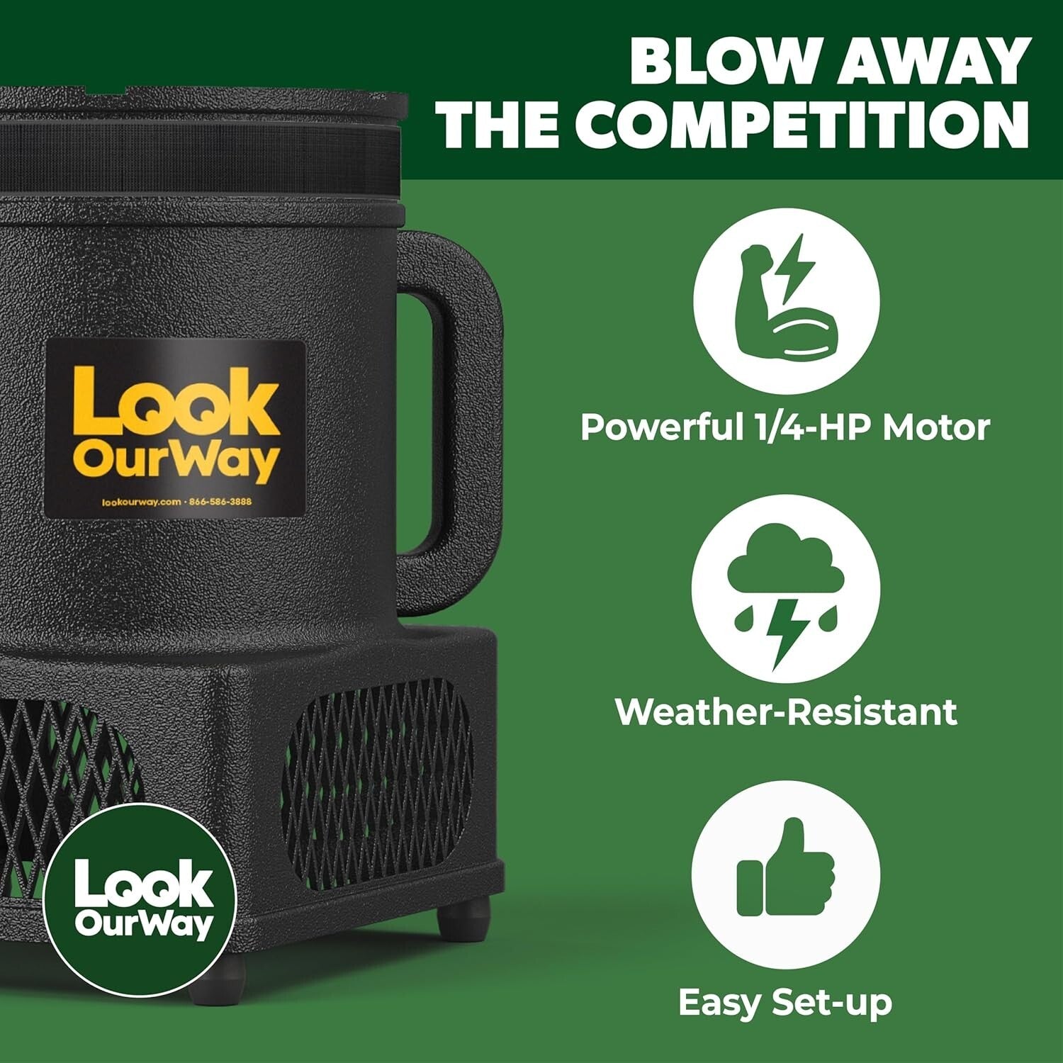 Red/White/Blue Inflatable Tube Guy - 7ft Air Dancer for 4th Of July Celebrations