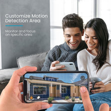 Load image into Gallery viewer, AI Motion Detection Solar Camera - 3MP Color Night Vision, Works with Alexa