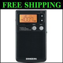 Load image into Gallery viewer, Compact AM/FM Synthesized Pocket Radio with 19 Presets &amp; Earbuds Included